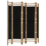 skladany-parawan-5-panelowy-200-cm-bambus-i-plotno