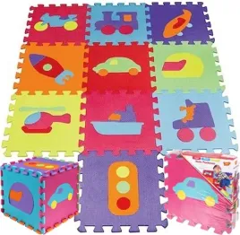 mata-piankowa-podlogowa-puzzle-10-el-pojazdy-smily