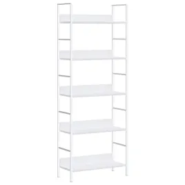 regal-z-5-polkami-bialy-60x276x1585-cm