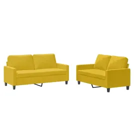 2-czesciowy-komplet-wypoczynkowy-obity-aksamitem-zolty