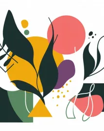 plakat-40x50cm-kolorowa-abstrakcja-botaniczna