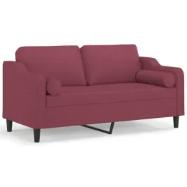 2-osobowa-sofa-z-poduszkami-winna-czerwien-140-cm-tkanina