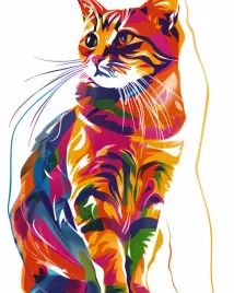plakat-40x50cm-nasycony-kot