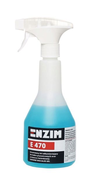 ŻEL ODKAMIENIĄCY mycie kabin armatury brodzików płytek wanny 500ml ENZIM