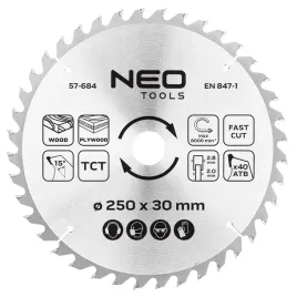 tarcza-tnaca-widiowa-do-pilarki-250-x-30mm-40t-do-drewna-mdf-plyt-neo-tools