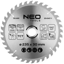 tarcza-tnaca-widiowa-do-pilarki-235-x-30mm-36t-do-drewna-mdf-plyt-neo-tools