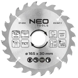 tarcza-tnaca-widiowa-do-pilarki-165-x-30mm-24t-do-drewna-mdf-plyt-neo-tools