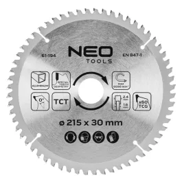tarcza-tnaca-widiowa-do-pilarki-215-x-30-mm-60-zebow-do-aluminium-neo-tools