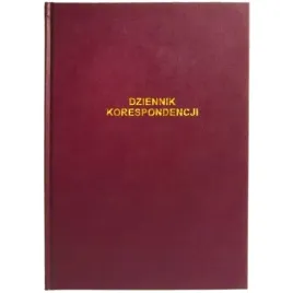 dziennik-korespondencyjny-a4-plotno-701-b-bordowy-michalczyk-i-prokop