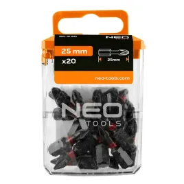 bity-udarowe-ph1-25-mm-zestaw-bitow-20-szt-koncowki-wkretakowe-neo-tools