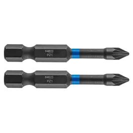 bity-udarowe-pz1-50-mm-zestaw-bitow-2-szt-koncowki-wkretakowe-neo-tools