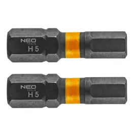 bity-udarowe-hex-5-x-25-mm-zestaw-bitow-2szt-koncowki-wkretakowe-neo-tools