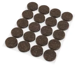 podkladki-filcowe-okragle-samoprzylepne-ciemnobrazowe-20mm-20-szt