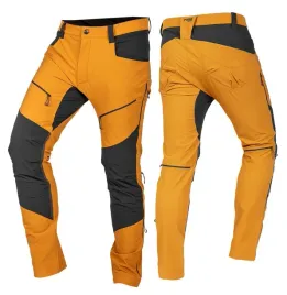 spodnie-meskie-robocze-4-way-stretch-musztardowe-neo-outdoor-81-291-l