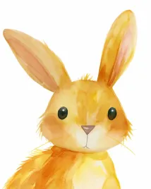 plakat-40x50cm-slodki-zajaczek