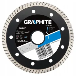 graphite-tarcza-diamentowa-turbo-115mm-cienka