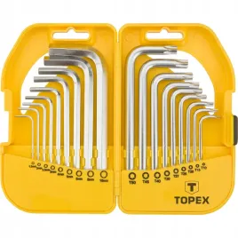 topex-klucze-szesciokatne-imbusy-torx-zestaw-18el