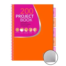 kolonotatnik-a4-100-kartek-patio-coolpack-5-zakladek-neon-pomaranczowy