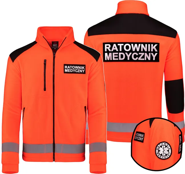 Polar Ratownik Medyczny RESCUE FLEECE Extremewear Polska ODBLASK roz. XS