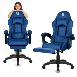 fotel-gamingowy-obrotowy-gracza-podnozek-welur-do-biurka-oddychajacy-xl