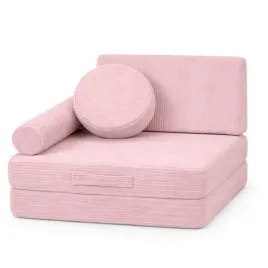 fotelik-piankowy-dla-dzieci-flumi-2w1-modulowy-sztruks-rozowy