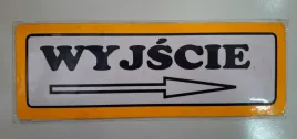 tabliczka-laminowana-wyjscie-strzalka-kierunek