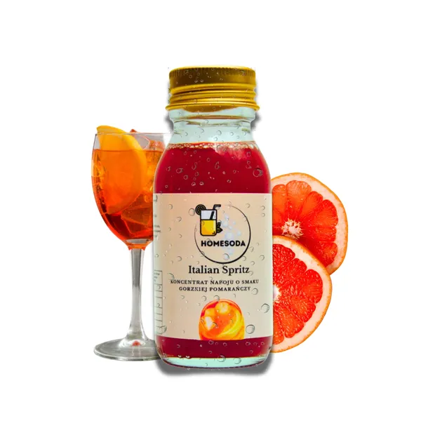 Syrop HomeSoda Italian Spritz 60ml 1,5L - próbka napoju