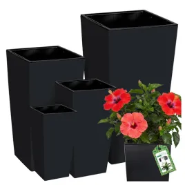 zestaw-4x-doniczka-donica-antracyt-ogrodowa-kwietnik-taras-stojacy-wkladami