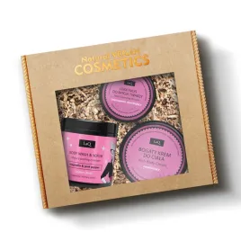 zestaw-kosmetykow-dla-kobiety-peeling-krem-mus-magnolia-i-rozowy-pieprz-laq