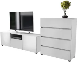 szafka-rtv-150cm-i-komoda-80cm-z-szufladami-cichy-domyk-bialy-mat-biala