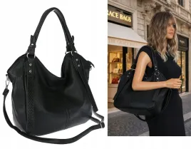 torebka-damska-shopper-worek-listonoszka-pojemna-na-ramie-lh6004-czarna