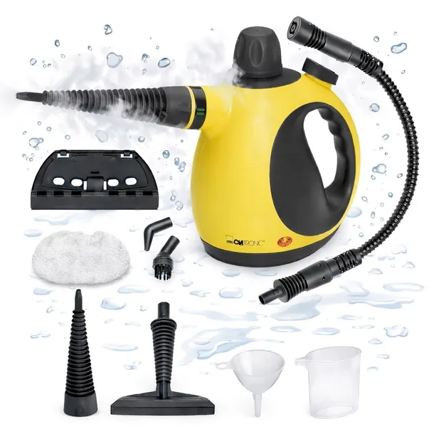 MYJKA PAROWA Czyścik Ciśnieniowy do Okien Tapicerki Fug 1050W 3,5 Bara