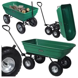 wozek-transportowy-ogrodowy-100l-wywrotka-przyczepka-raczka-skretne-kola