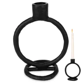 swiecznik-aluminiowy-czarny-15-cm