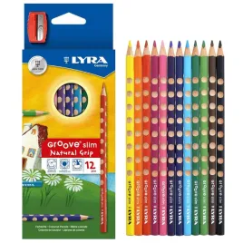 lyra-kredki-trojkatne-groove-slim-12-kolorow