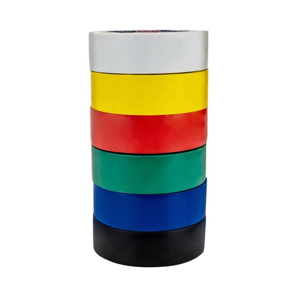 Taśma izolacyjna Vergionic PCV 17 mm x 6 m 6 szt.