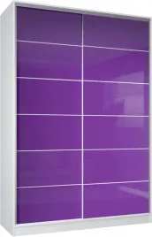 szafa-klara-2d-lacobel-130x250-biala-linia-wysoka