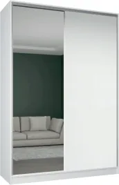szafa-klara-2d-1xlustro-160x250-biala-linia-wysoka