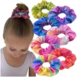 gumki-frotki-do-wlosow-kolorowe-gradient-scrunchies-mocne-7szt-zestaw-a