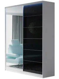 szafa-przesuwna-garderoba-rossi-100-x-250-cm-biala-lacobel-czarny-lustro