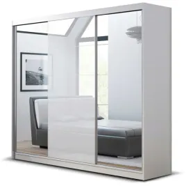 szafa-przesuwna-garderoba-ara-250-cm-3d1l-biala-lacobel-bialy-lustro