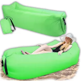 nadmuchiwana-rozkladana-sofa-lazy-bag-na-plaze-fotel-materac-lezak-zielon