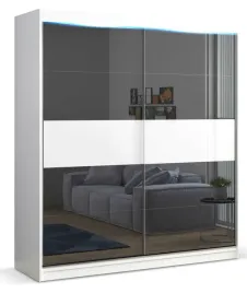 szafa-rossi-160-x-205-biala-lacobel-czarny-bialy