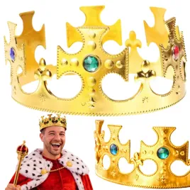 korona-krola-krolowej-krolewska-zlota-plastikowa-regulowana-klejnoty-diadem