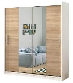 szafa-ida-170-x-205-lustro-f-bialy-dab-sonoma