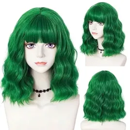 peruka-zielona-wig-wlosy-poldlugie-fale-zielone-cosplay-halloween-w105