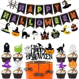 girlanda-happy-halloween-topper-duszki-pajak-duszek-straszny-zestaw-11el