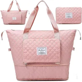 torba-a4-podwojne-dno-bagaz-podreczny-samolot-codzienna-wodoodporna-rozowa