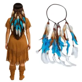 opaska-pioropusz-indianski-indianina-indianki-piora-wlosow-boho-niebieska