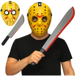 maska-jason-voorhees-piatek-13-freddy-friday-krwawa-maczeta-zestaw-kostium